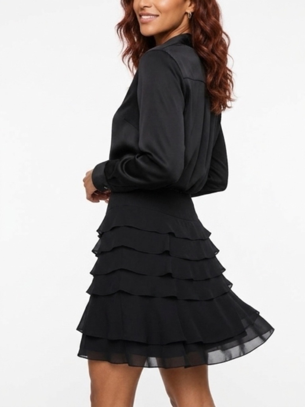 JS Collections Black Skirt